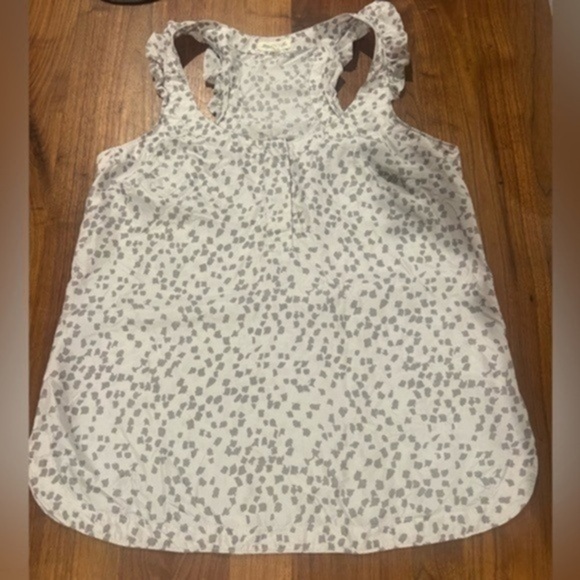 MARTIN OSA 100% Silk Printed A-Line Tank Top Womens Size 8 V Neck - Picture 1 of 10